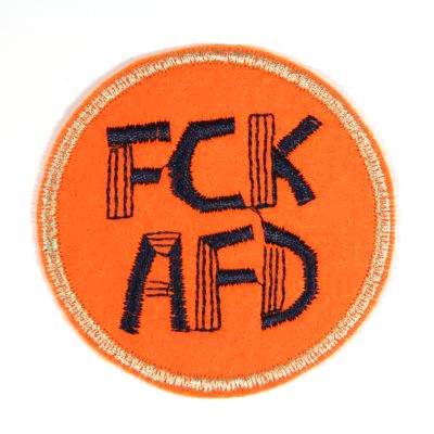 Aufnäher 'FCK NZS' 'FCK AFD' diverse Farben