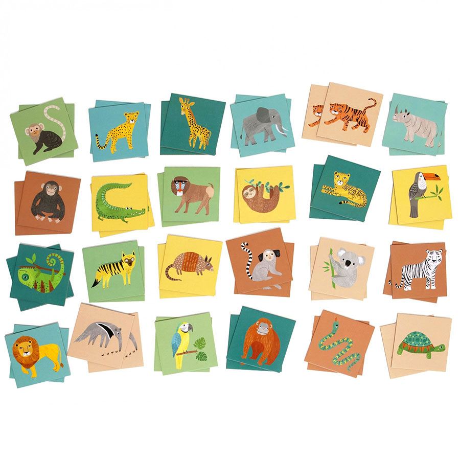Memo Game 'JUNGLE ANIMALS'