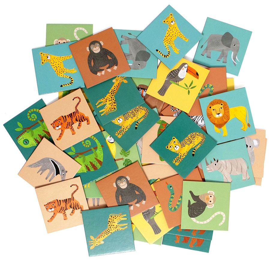 Memo Game 'JUNGLE ANIMALS'