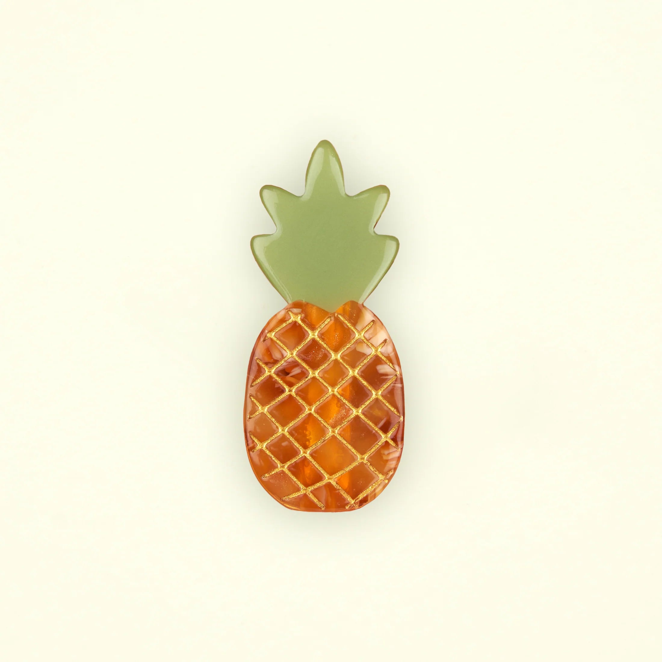Coucou Suzette Haarclip 'Ananas'