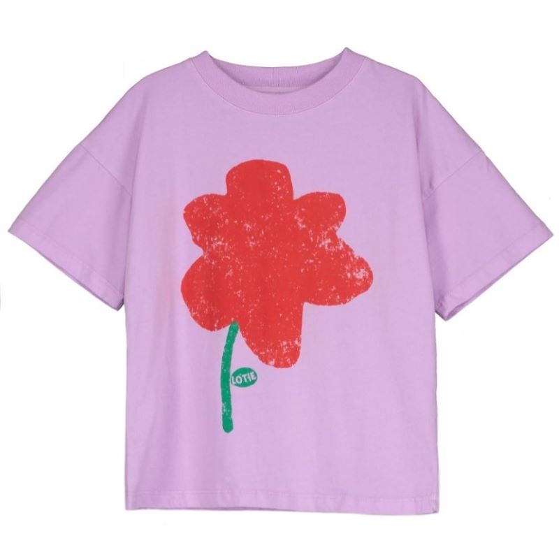 Lötiekids Wide T-Shirt 'Poppy' (Verbena)