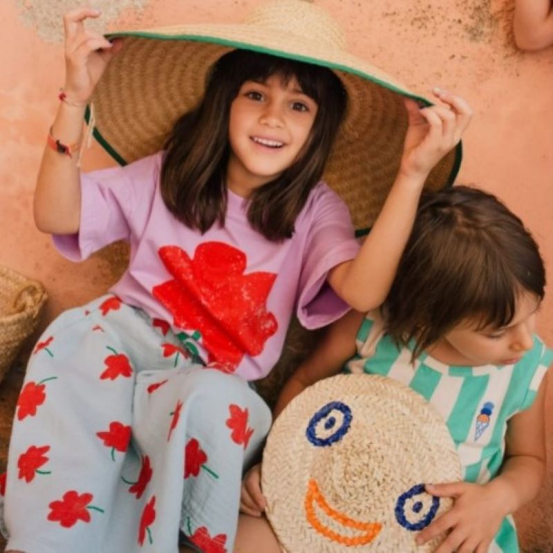 Lötiekids Wide T-Shirt 'Poppy' (Verbena)