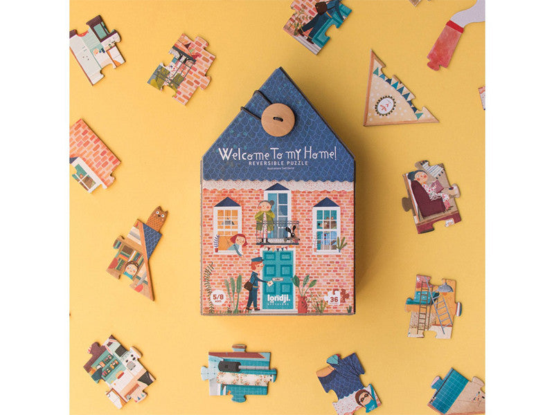 Londji Wende-Puzzle 'Welcome To My Home'