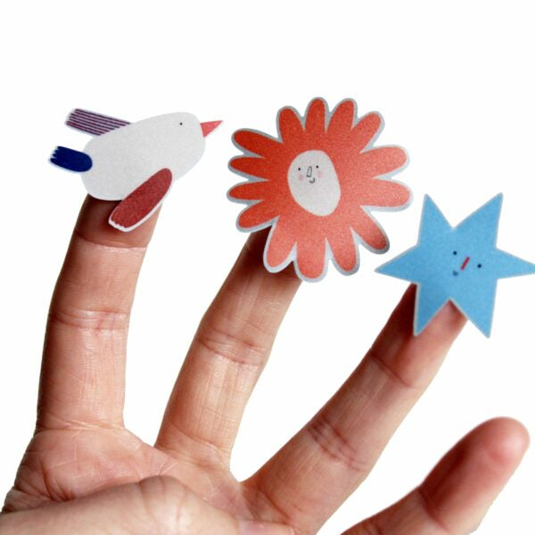 Reflektierende Sticker 'Blume'-3er Set Halfbird