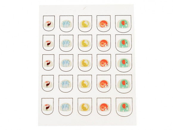 Nagel-Sticker 'wild wonders'