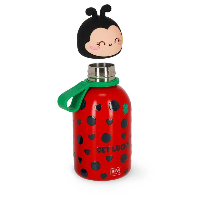Legami Thermosflasche für Kinder - Ladybug - Hot&Cold BFF