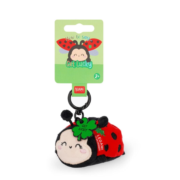 Legami Plüsch-Schlüsselanhänger Ladybug - Tiny Super Soft!