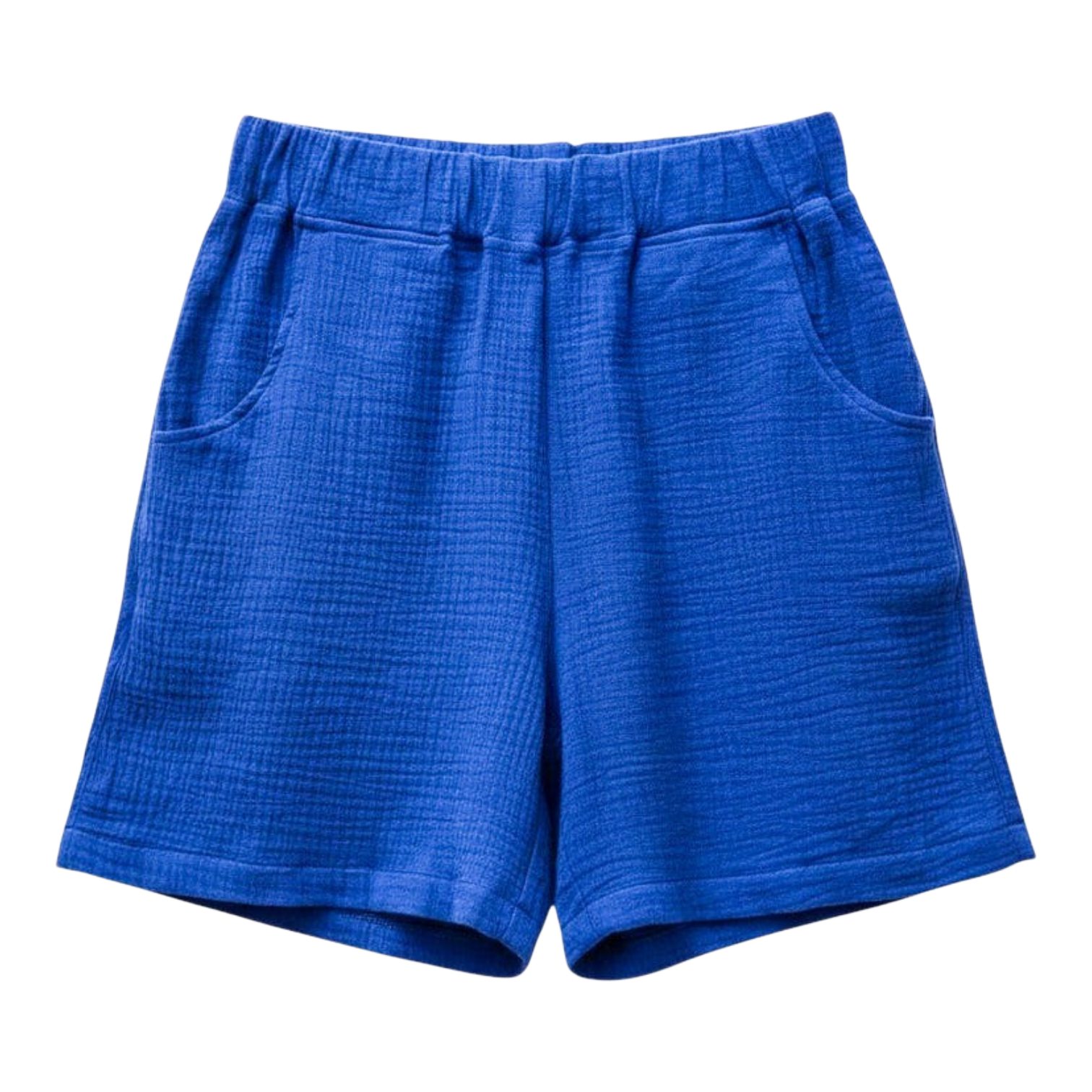 studio du. Musselin Shorts knallblau Erwachsene