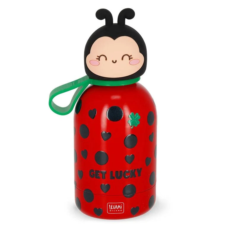 Legami Thermosflasche für Kinder - Ladybug - Hot&Cold BFF