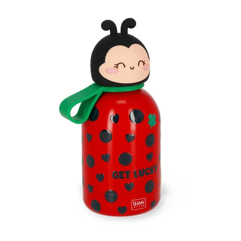 Legami Thermosflasche für Kinder - Ladybug - Hot&Cold BFF