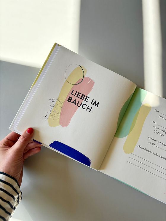 Anna Beddig Babybuch Hey Baby Willkommen