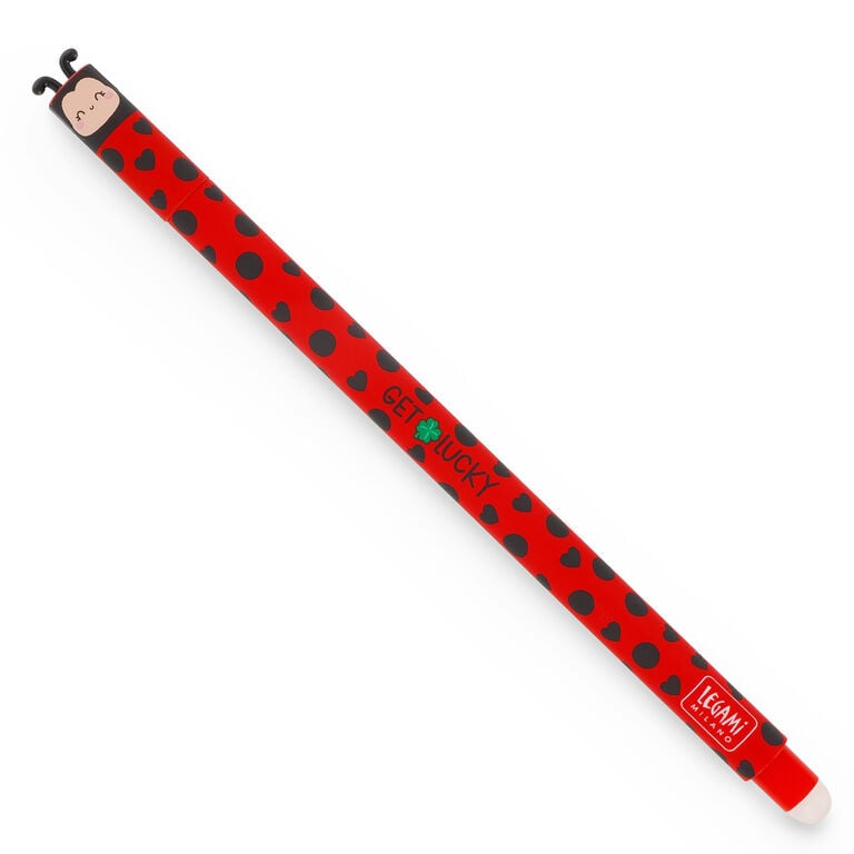 Legami Löschbarer Gelstift 'Marienkäfer' Ladybug erasable gel pen