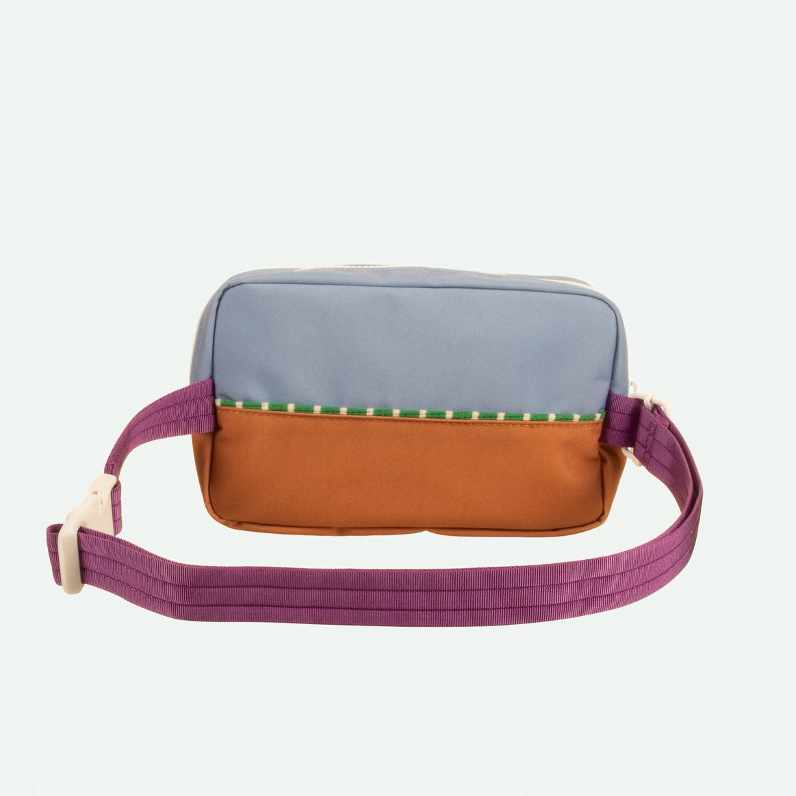 Sticky lemon fanny pack large | better together | badminton blue + leather ball'