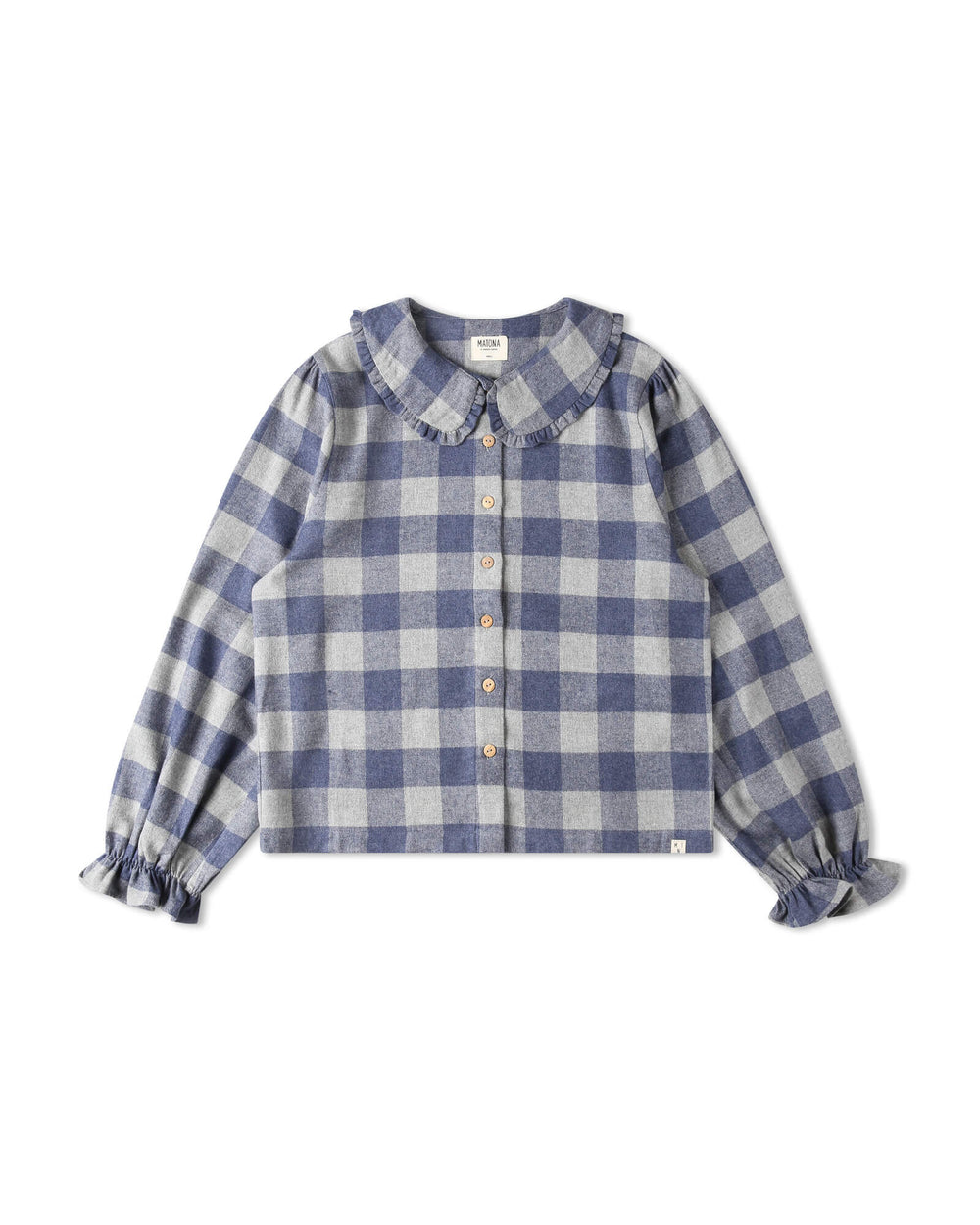 Matona Flanell Blouse plaid check