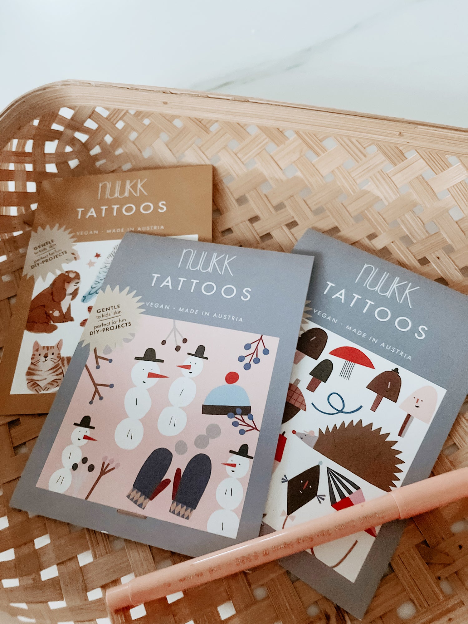 Bio Tattoos 'Herbst Spaß' Nuukk Anna Katharina Jansen