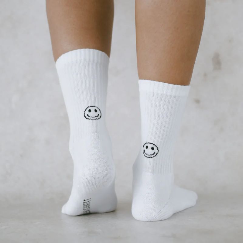 Eulenschnitt Socken 'Smiley' (35-46)
