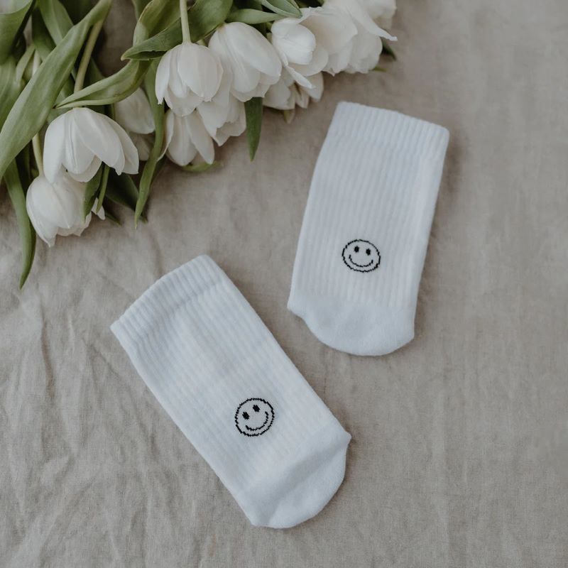 Eulenschnitt Socken 'Smiley' (35-46)