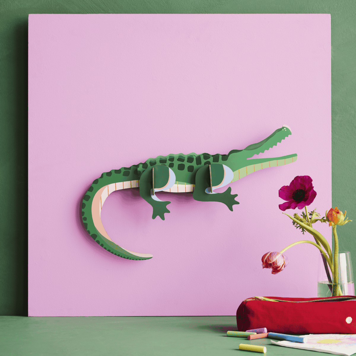 Studio ROOF 'Big Wild animals - Tall Crocodile'