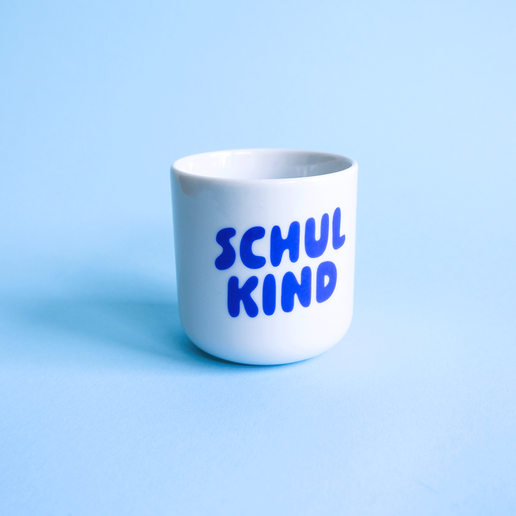 Porzellanbecher 'Schulkind' tinyday
