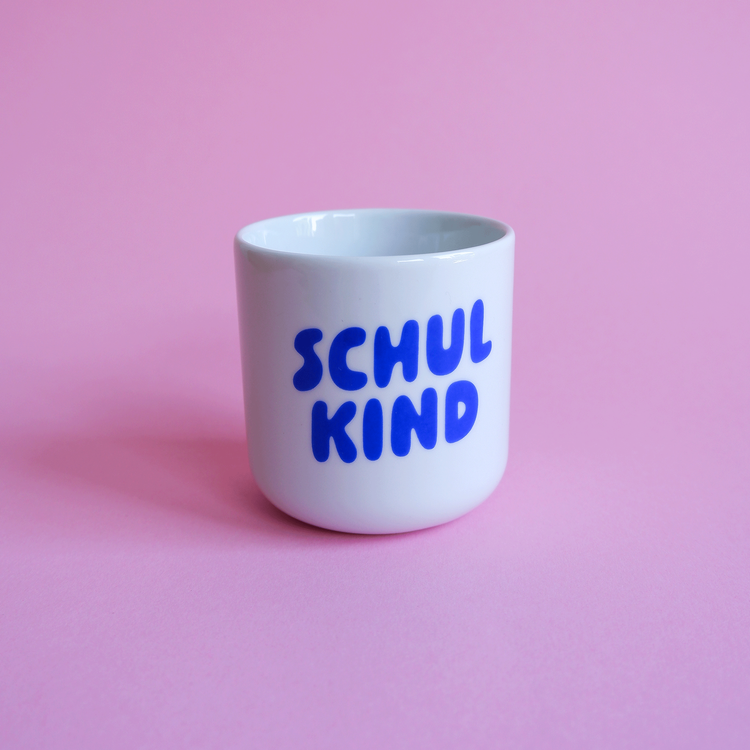 Porzellanbecher 'Schulkind' tinyday