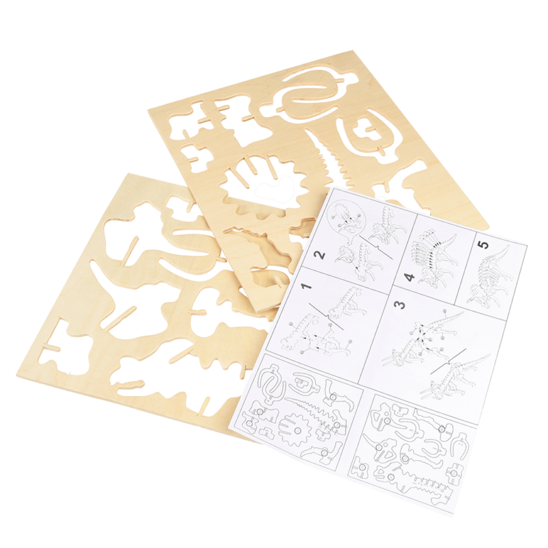 3D-Dinosaurier-Puzzle 'Triceratops'