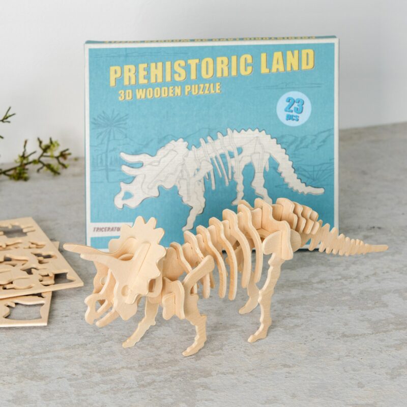 3D-Dinosaurier-Puzzle 'Triceratops'