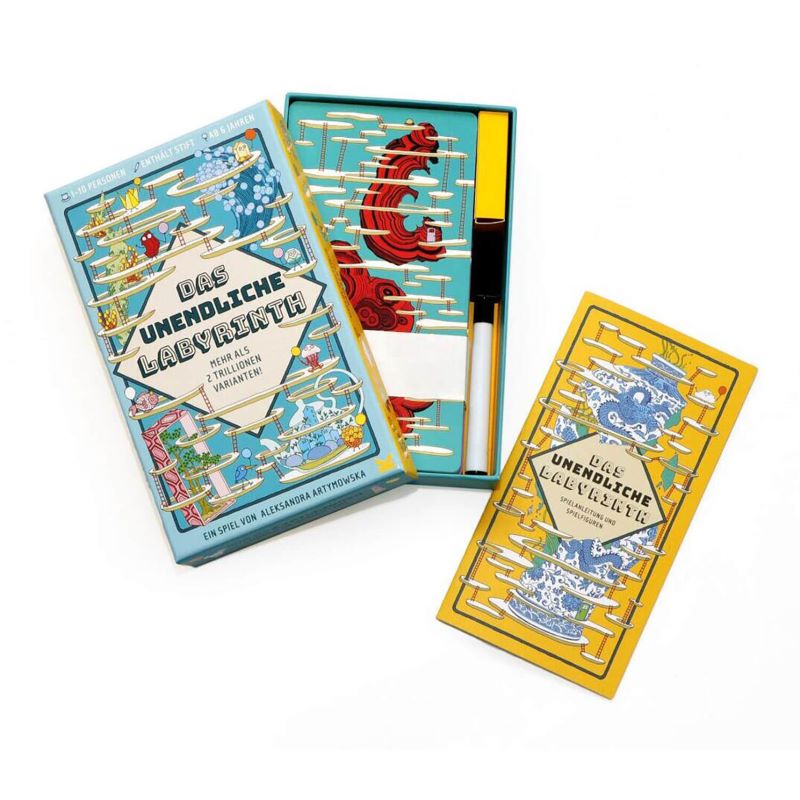 Spiel 'Das unendliche Labyrinth' Laurence King Verlag