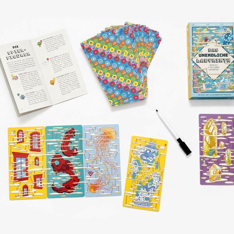 Spiel 'Das unendliche Labyrinth' Laurence King Verlag