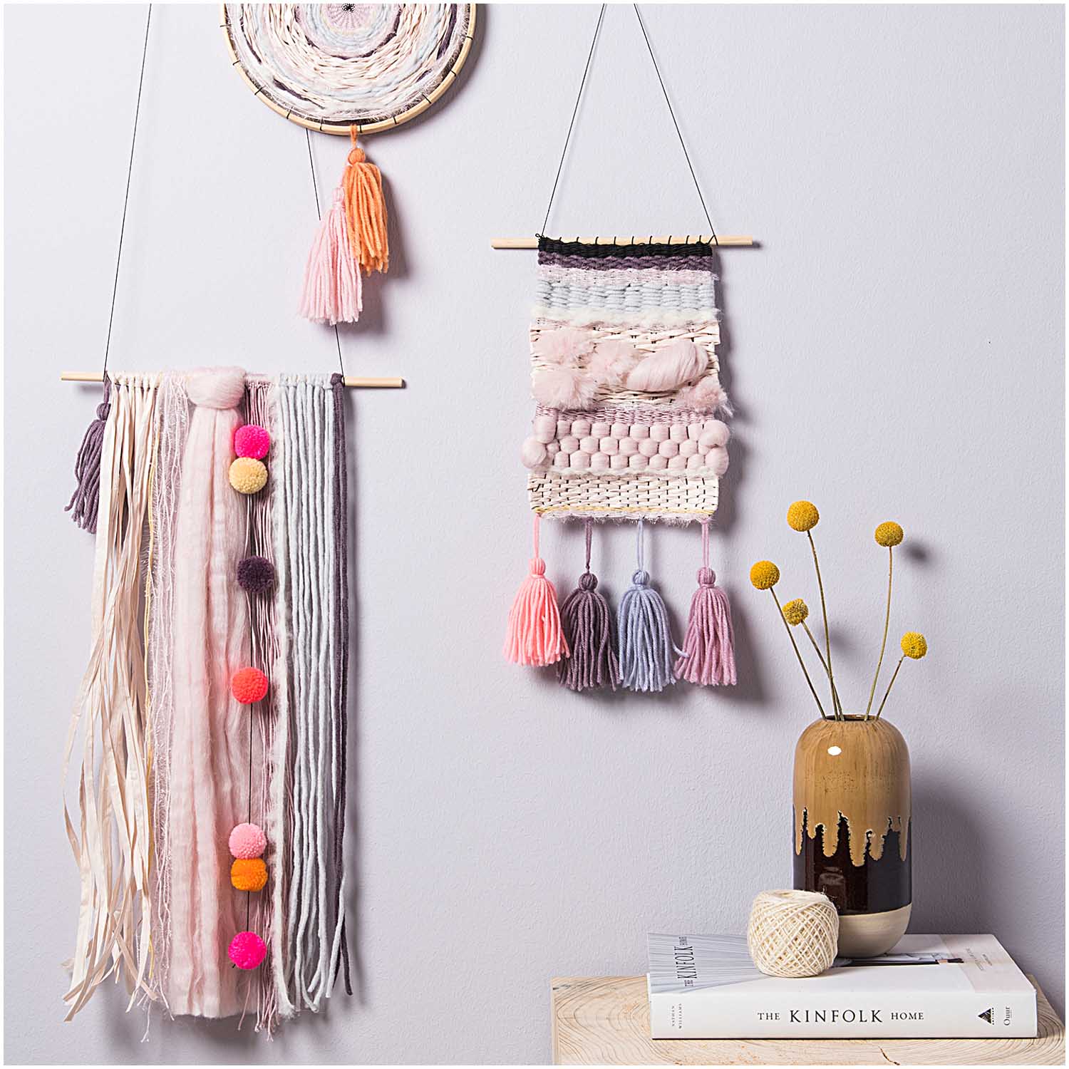 Garn Pompons 'Neon Mix'
