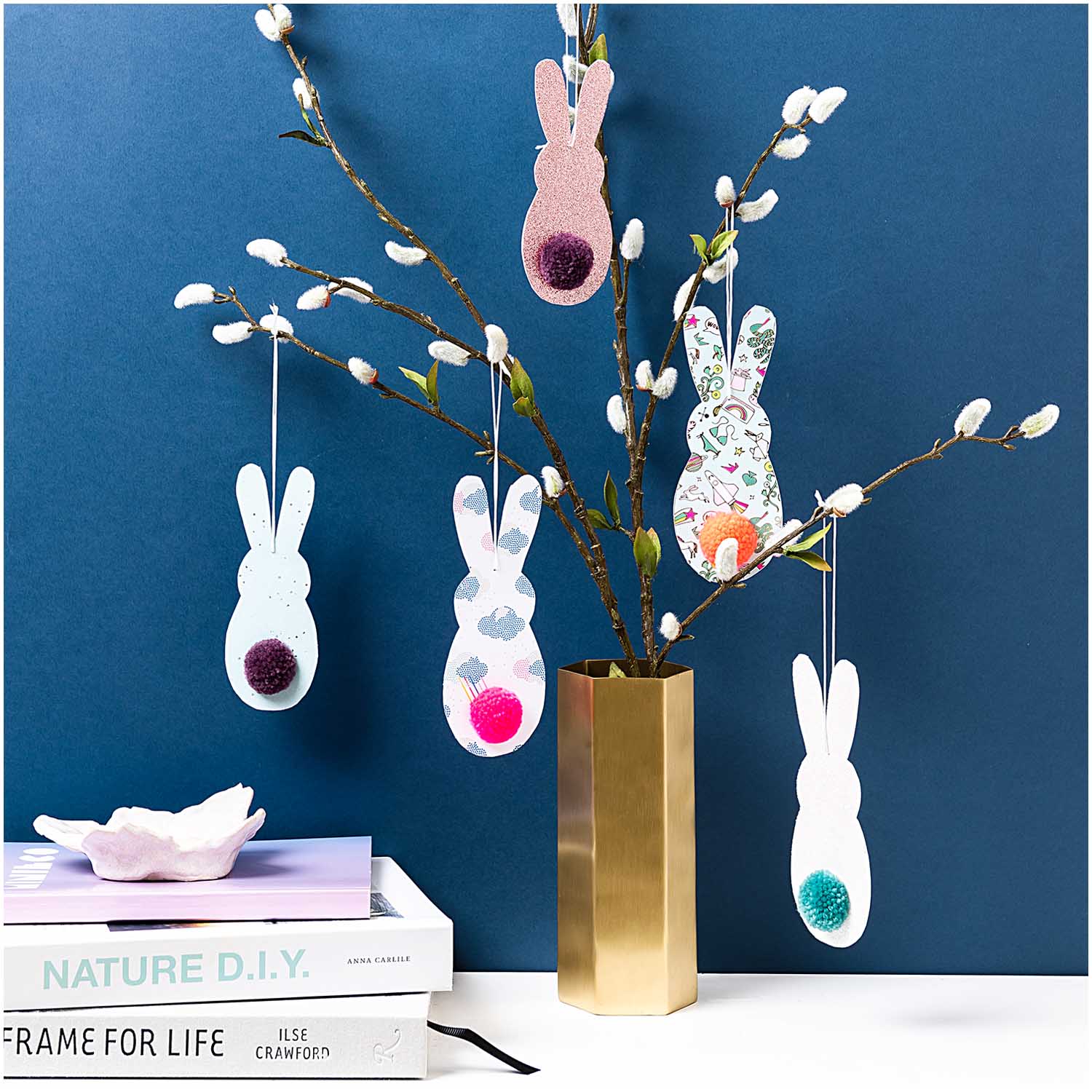 Garn Pompons 'Neon Mix'