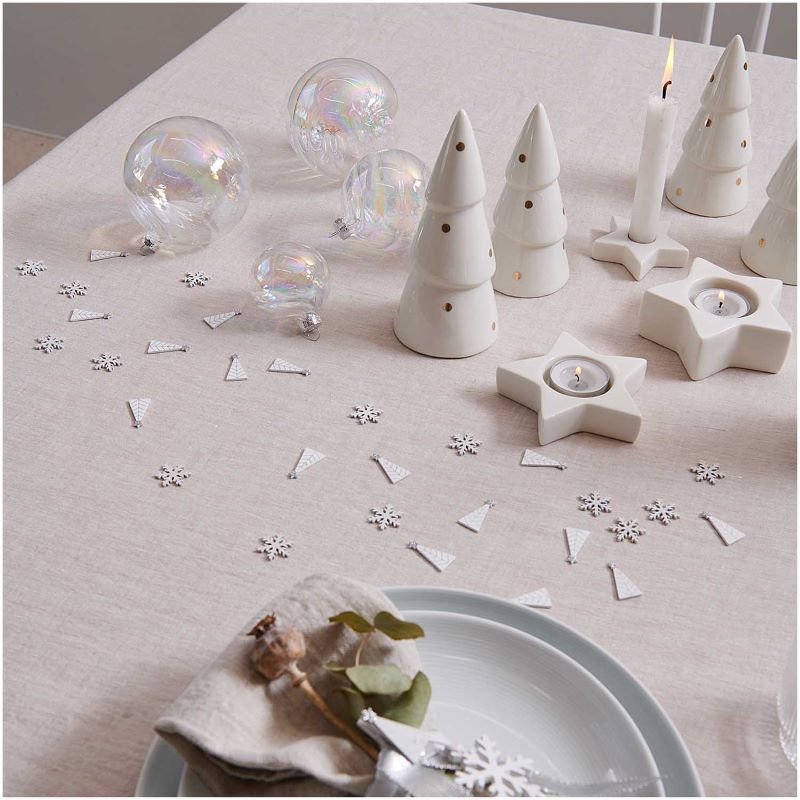 Ohhh! Lovely! Baumschmuck Glaskugel 'klar-irisierend' (8cm) Rico Design