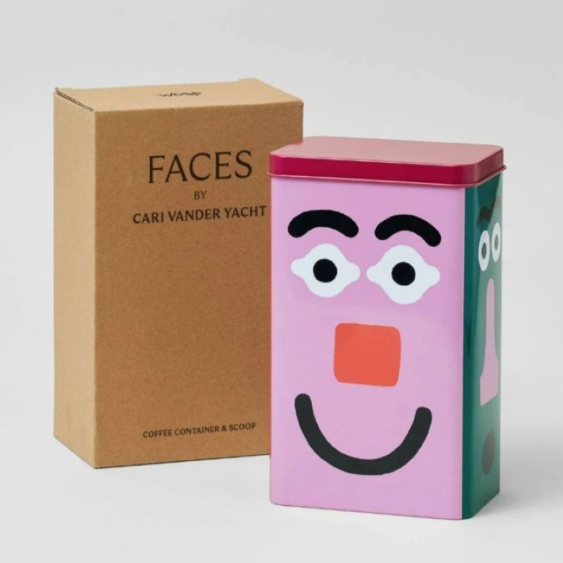 Wrap Kaffeedose 'Faces'