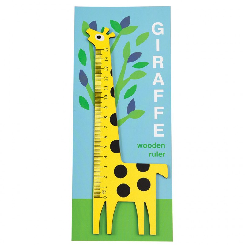 Holzlineal 'GIRAFFE'