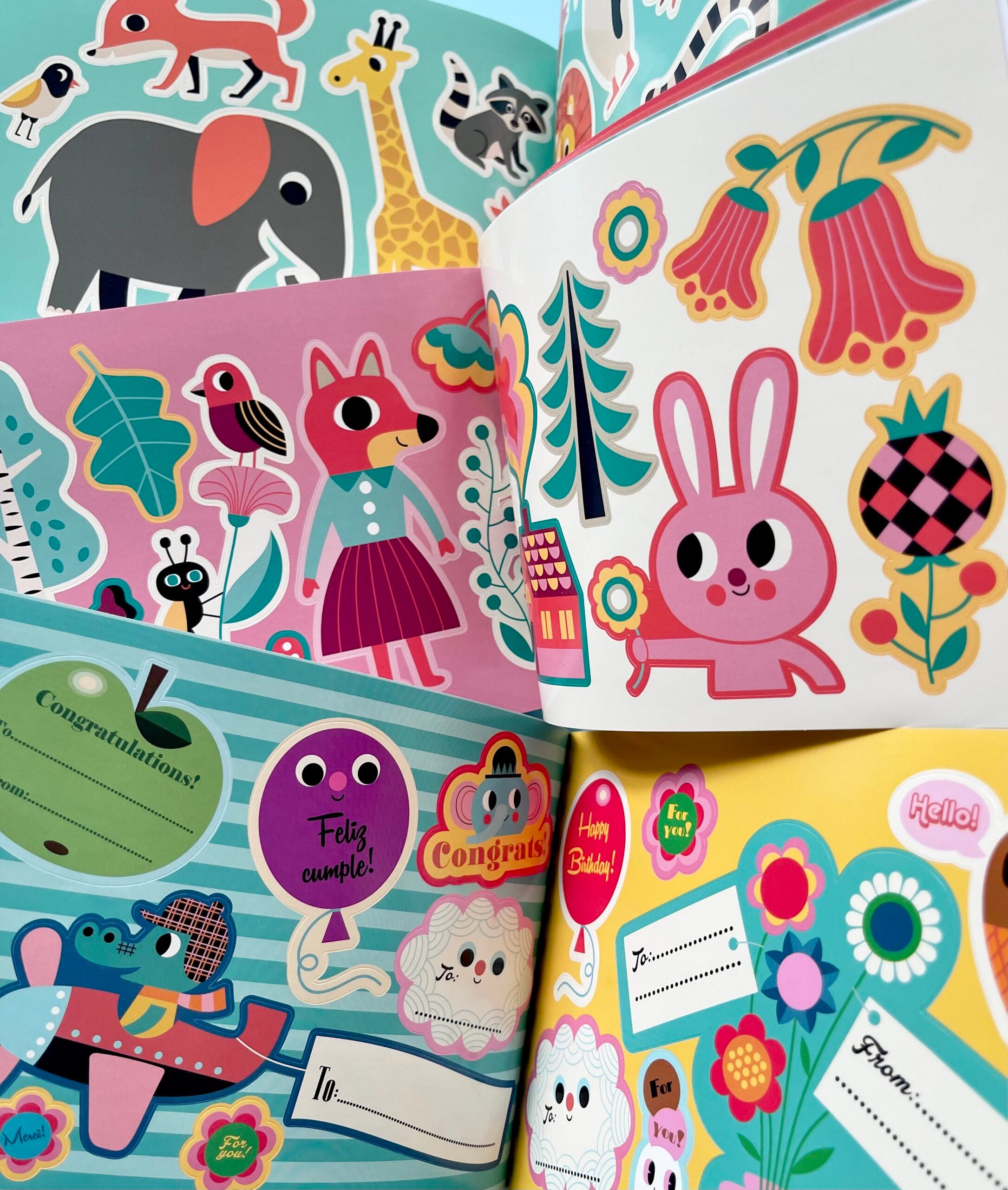 Stickerbuch 'STICKERS FOR even more OCCASIONS'