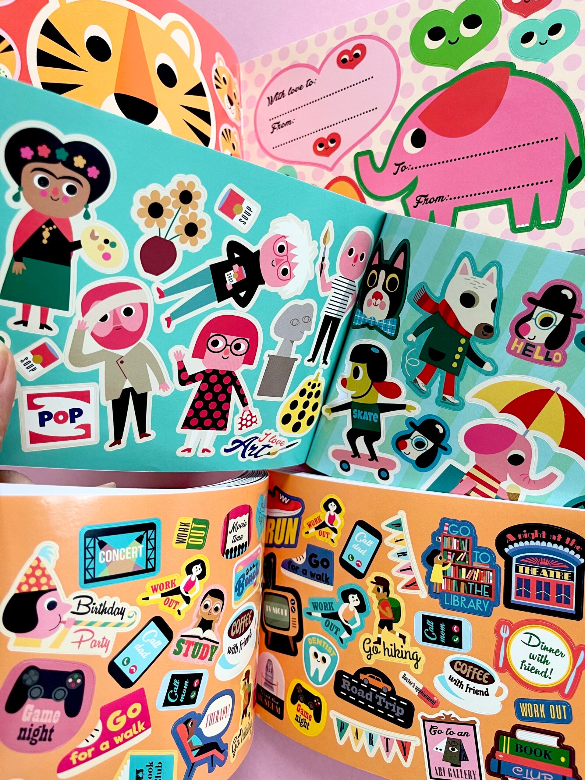 Stickerbuch 'STICKERS FOR even more OCCASIONS'