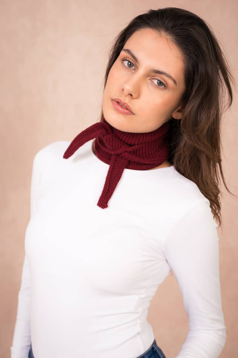 Kleiner "Sophie-Schal": Mauve