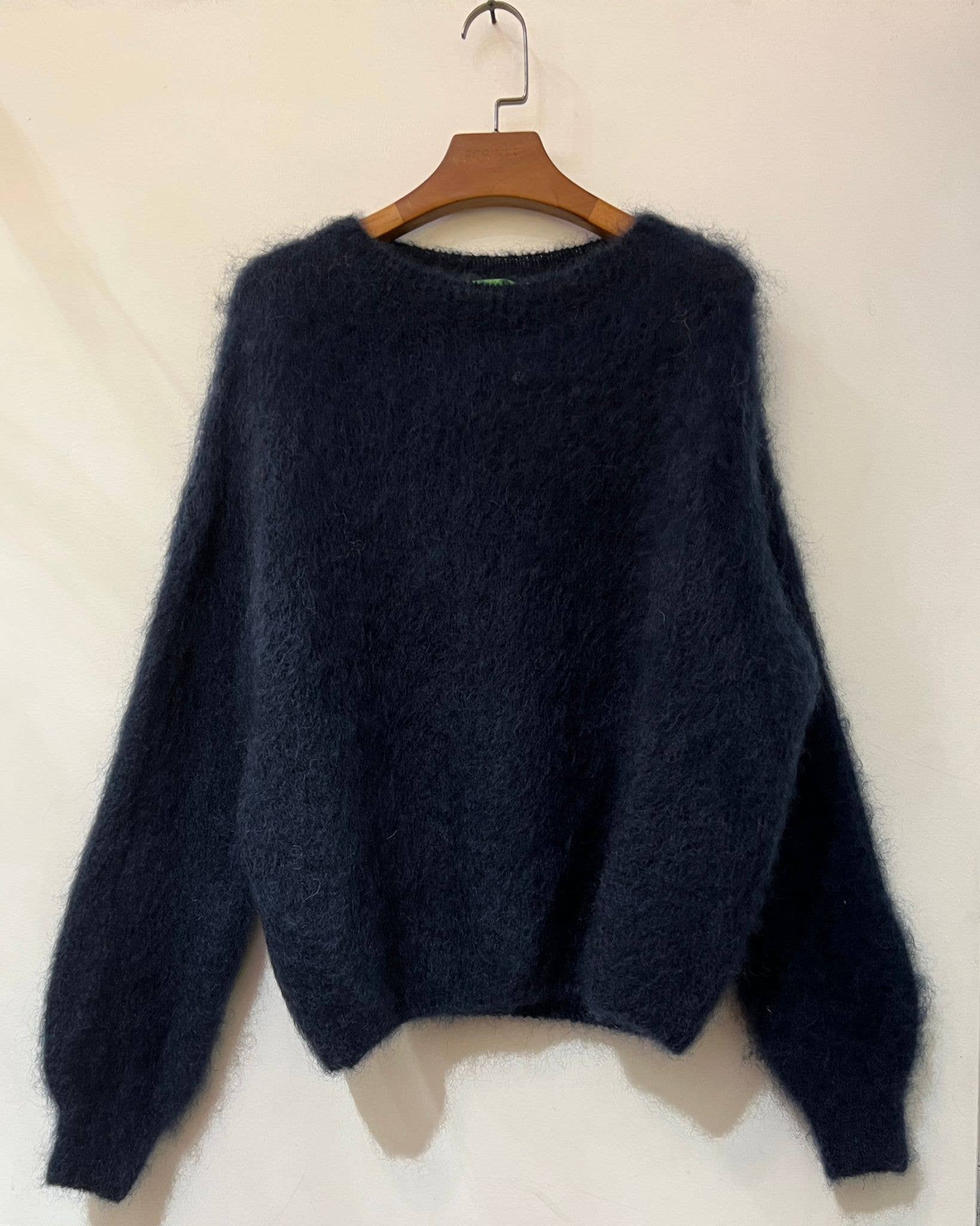 Mohair Pullover Rundhals 80%Mohair