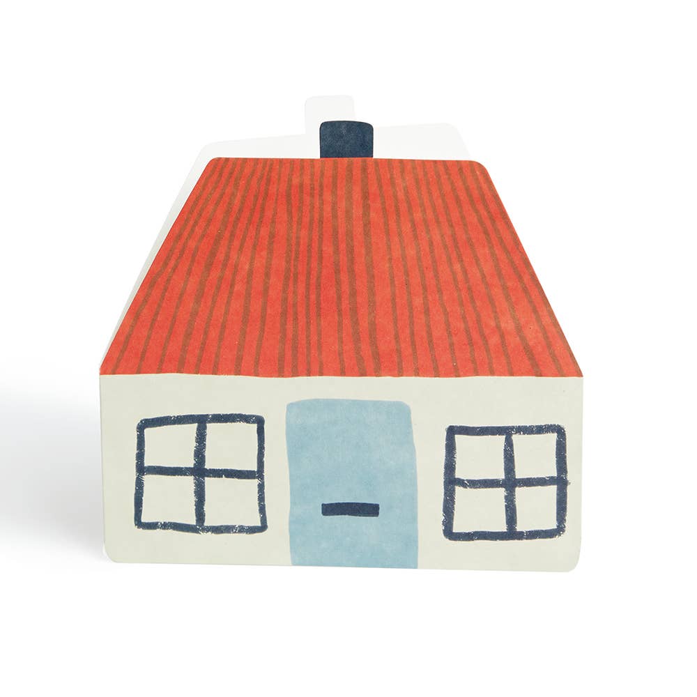 Ausstanzkarte 'Haus' Donna Wilson