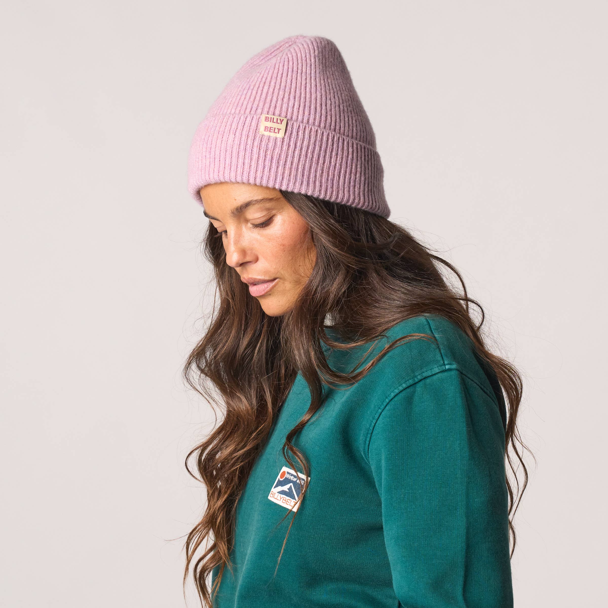 Billybelt Wollmütze - Violett