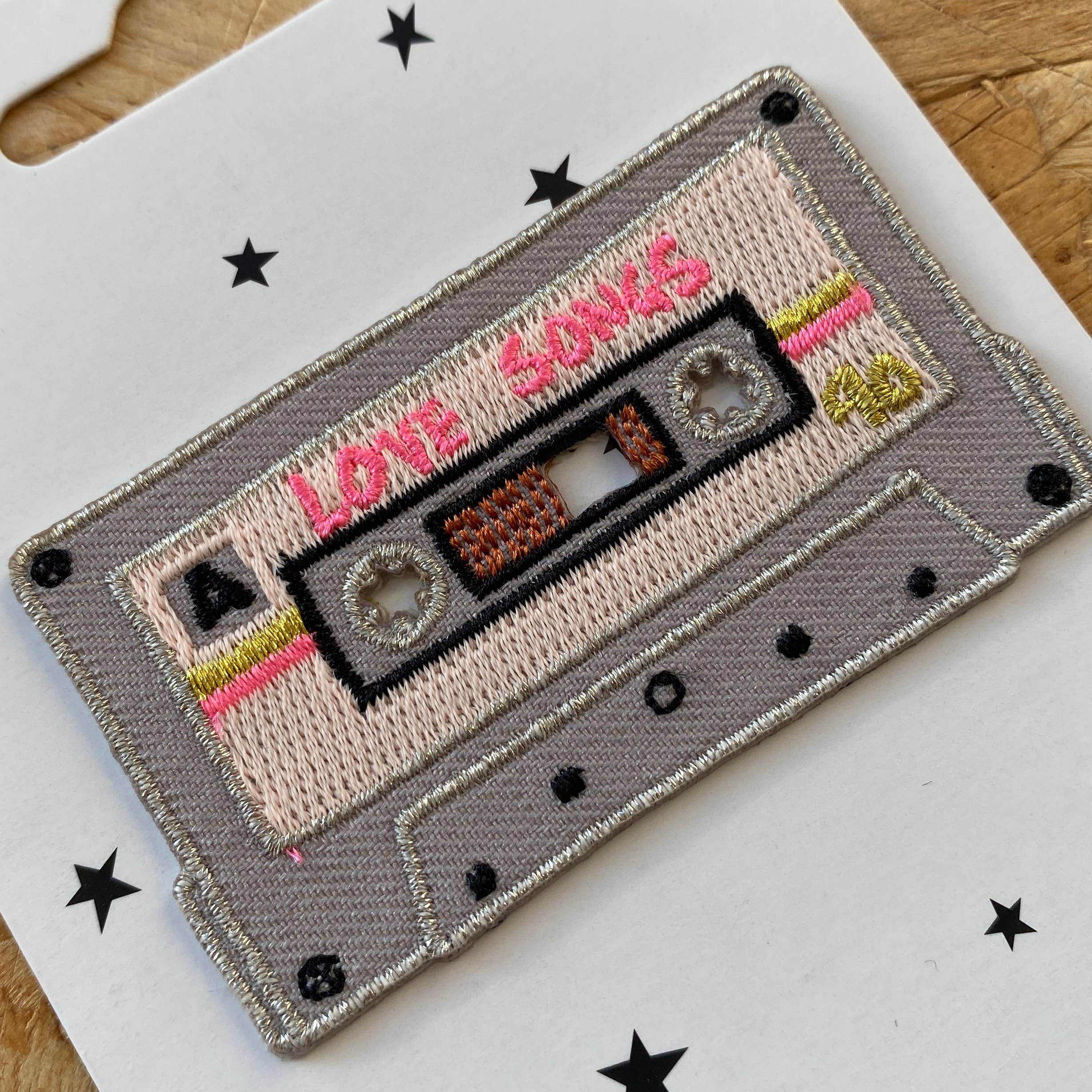 Bügelaufnäher - Love Tape  Petra Boase