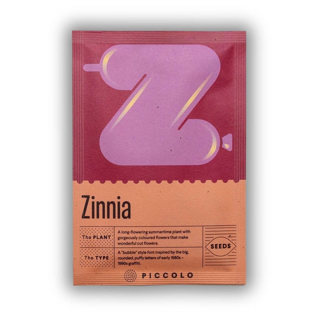Z - Zinnie Piccolo Seeds