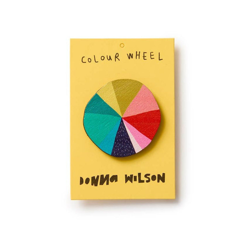 Farbkreis Anstecknadel  Donna Wilson