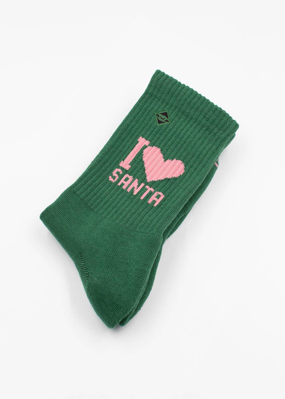 J.Clay I Love Santa - Dark Green - Weihnachtssocken