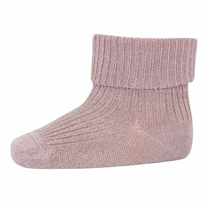 MP Denmark Ida Glitzer Socken 'Mauve Shadows'