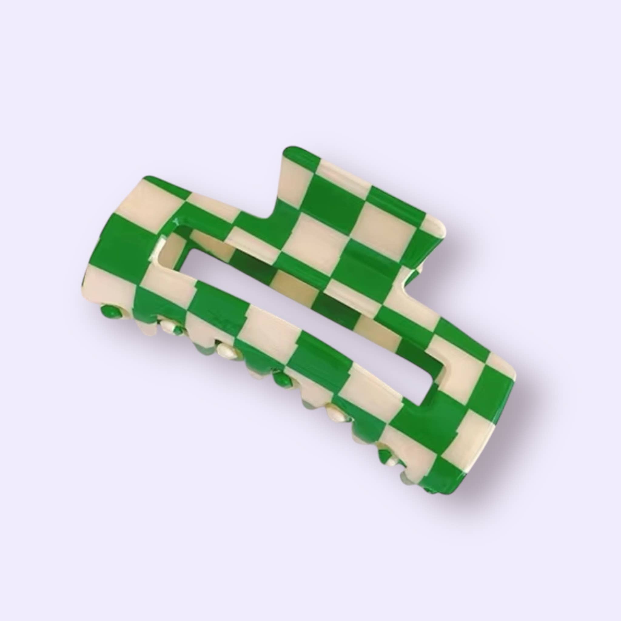 Haarklammer kariert bunt De lange Tafel