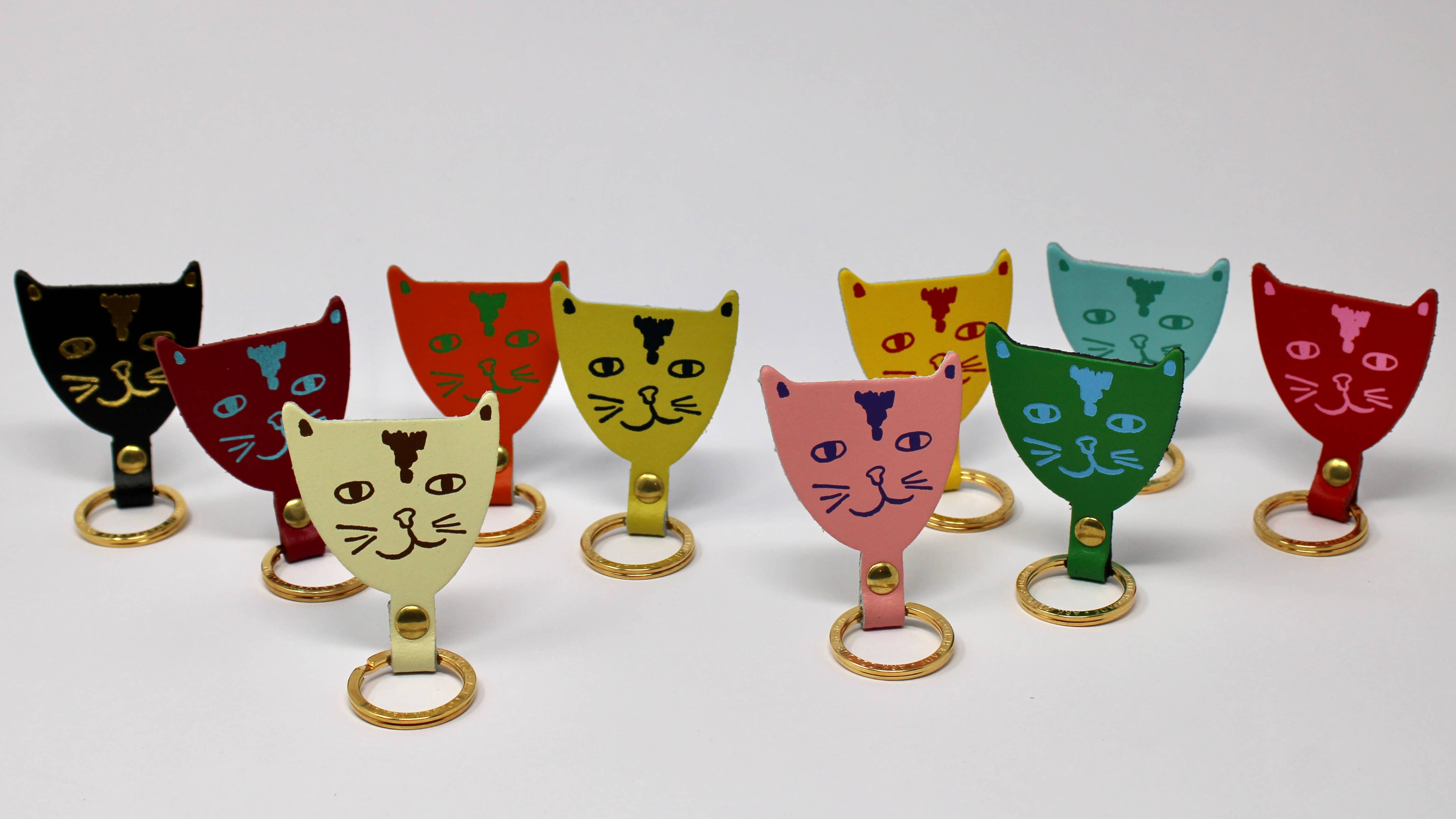 Katzen Schlüsselanhänger Ark Colour Design