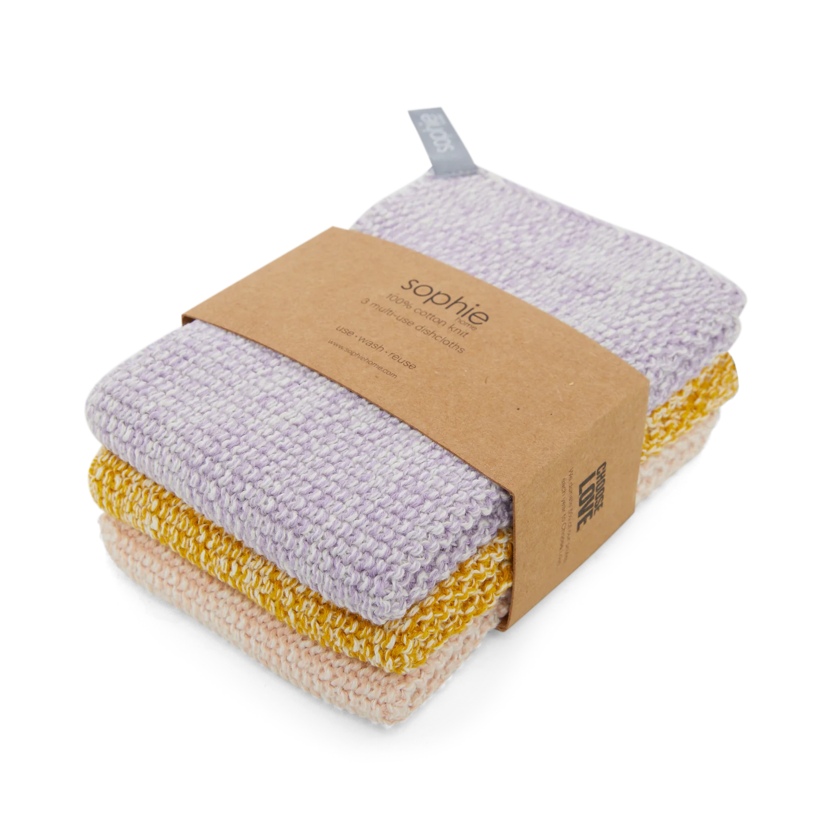 Sophie Home Spültücher Set 'Lilac Space Dye'