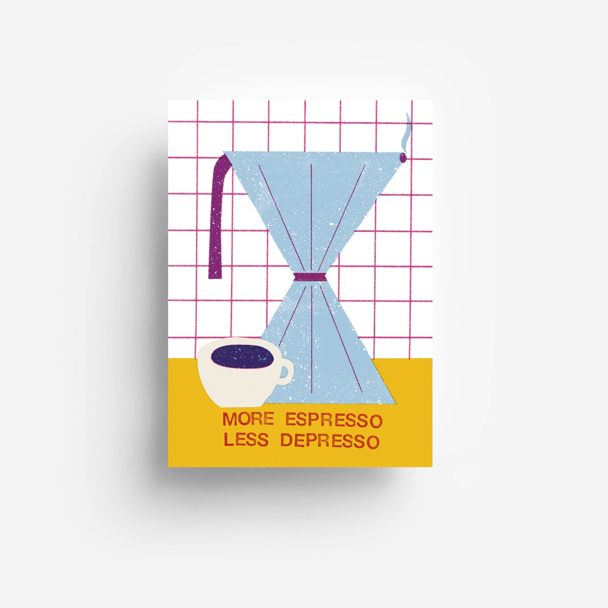 Espresso Postkarte DIN A6