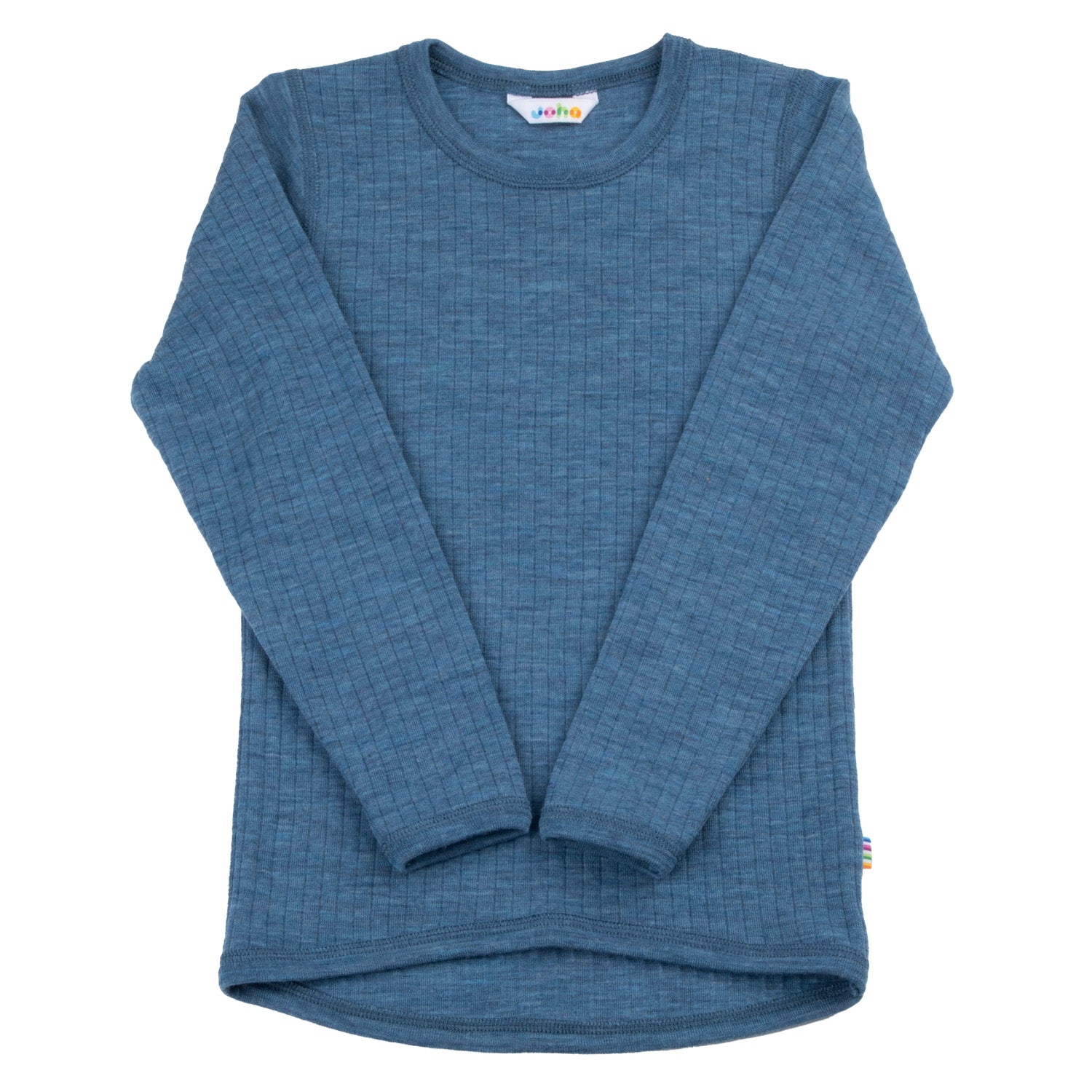 Joha Longsleeve Merinowolle  'denim blau'