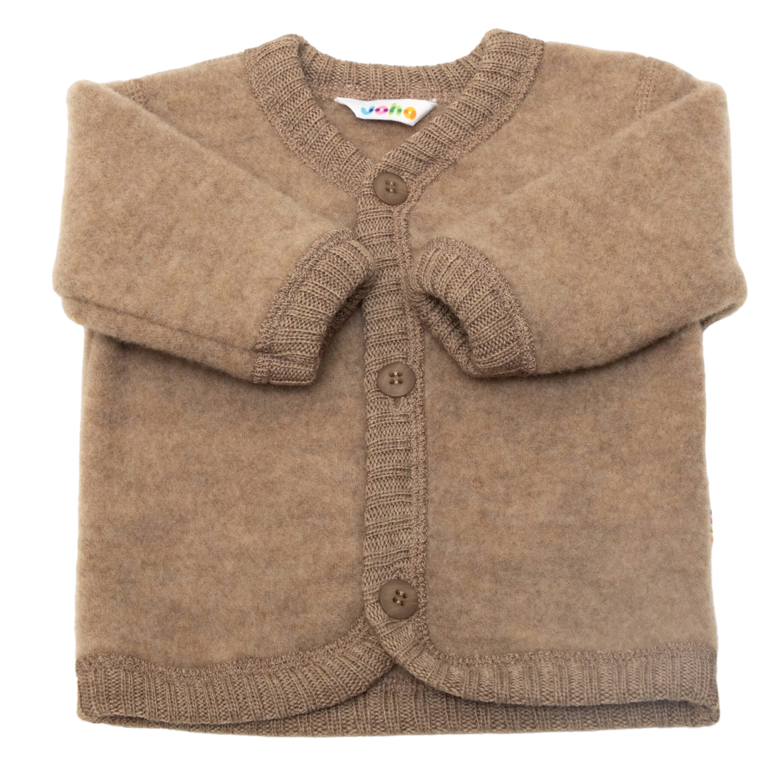 Joha Wollfleece Jacke beige